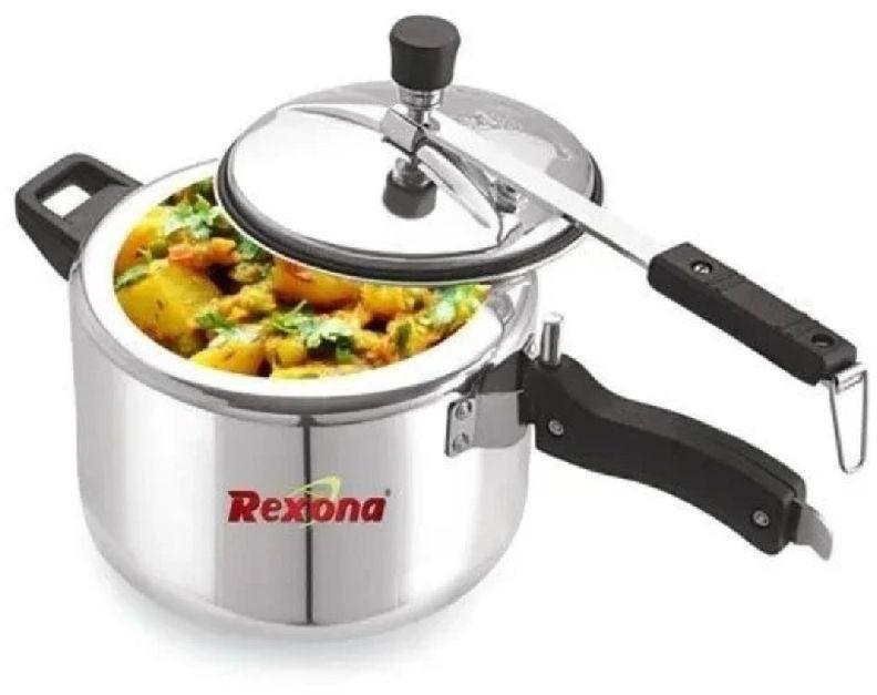 Rexona 2.5 LIter Aluminium Pressure cooker, Feature : Attractive Design