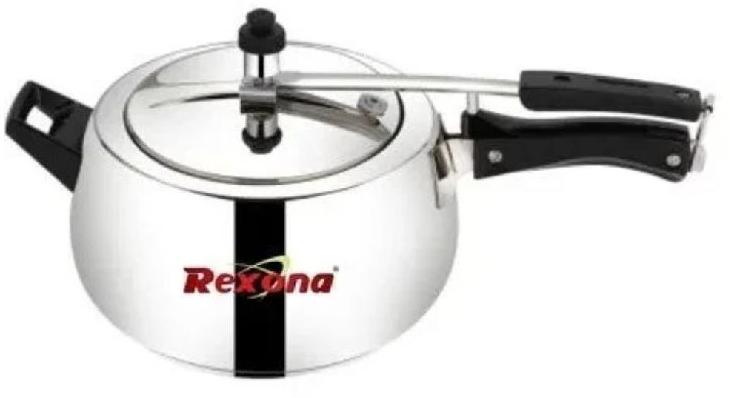 rexona 2 liter inner lid chiku aluminium pressure cooker