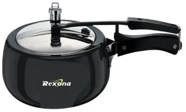 Rexona 3 Liter Hard Anodized Inner Lid Aluminium Pressure Cooker