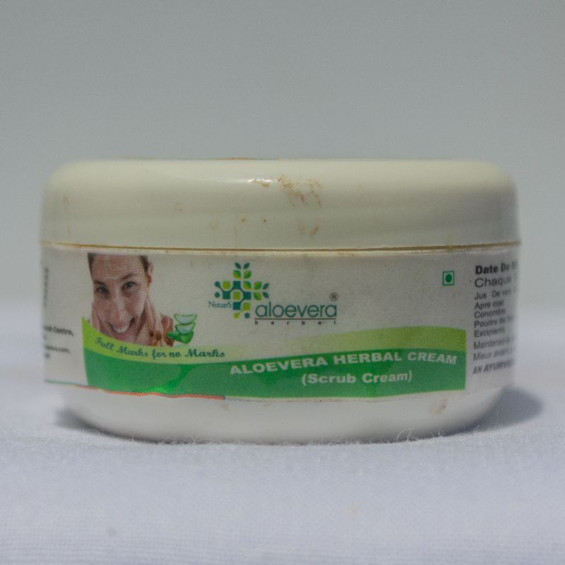 200gm Aloe Vera Scrub Cream, For Parlour, Feature : Attractive Fragrance, Eco Friendly