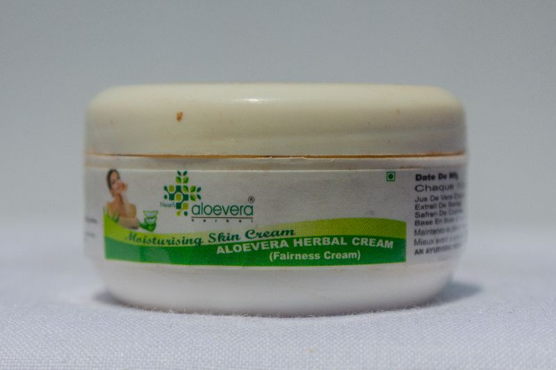 400gm Aloe Vera Fairness Cream, For Home, Parlour, Packaging Type : Plastic Jar