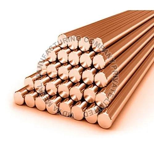 Polished Copper Round Rod, Feature : Corrosion Proof, Perfect Shape
