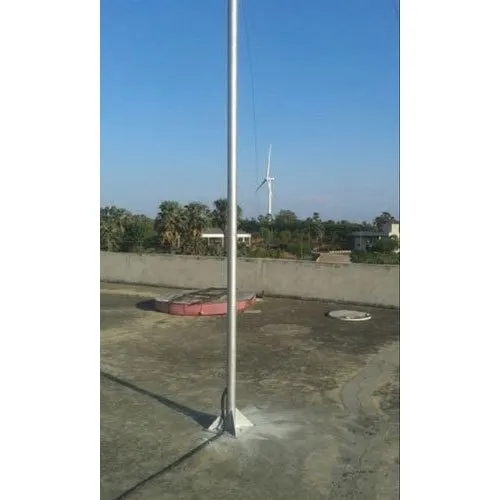 Lightning Arrester Pole, Material Aluminium, Stainless Steel AVK