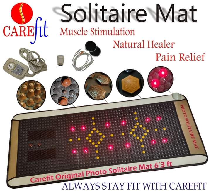 ems solitaire back pain far infrared heating therapy mattress