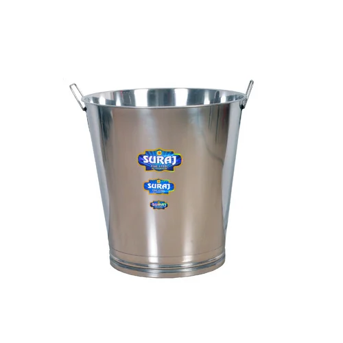 Stainless Steel Bucket, Capacity 80 L, Also available 50 Vijay
