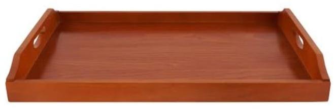Mahogany wood tray