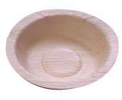 Round Areca Leaf Mini Bowl, for Hotel, Restaurant, Home, Pattern : Plain