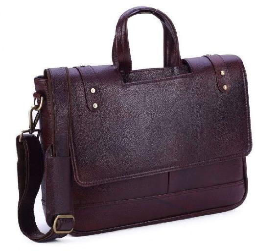 Plain Faux Leather executive office bags, Gender : Male