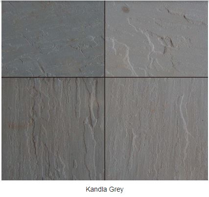 Square Polished Kandla Grey Sandstone Tiles, for Construction, Size : Standard