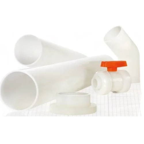 Pvdf Pipe Fittings For Drinking Water Gas Handling Chemical Handling