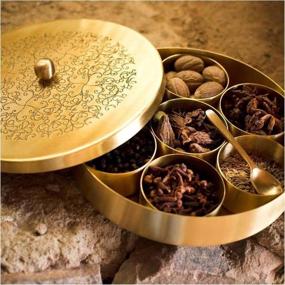 Masala Box, Material Metal Brass and Gifts, Faridabad, Haryana