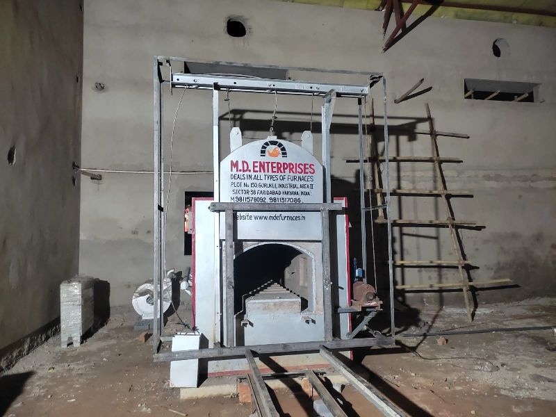 Electric 20 Ton Approx Refractorty Human Cremation Machine, Certification : ISO 9001: 2015, MSME