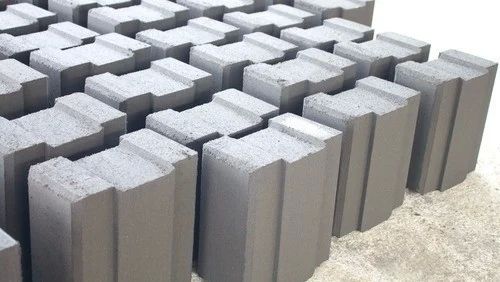 Concrete interlocking block, for Flooring, Size : Customised