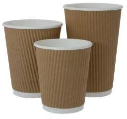 Ripple paper cups, Size : Multisizes