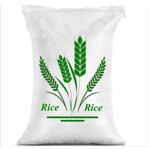 Pp Woven Rice Bag, for Food Packaging, Feature : Disposable, Eco-Friendly, Moisture Proof