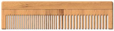 Mondir Neem Wood Comb, for Home, Color : Brown