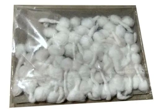 Cotton Round Diya Batti, Packaging Type : Packet