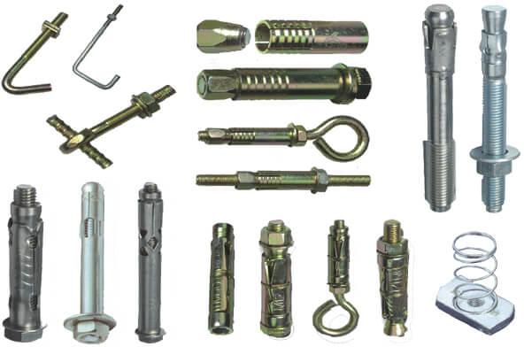 GI Anchor Fasteners, Size : 10X100