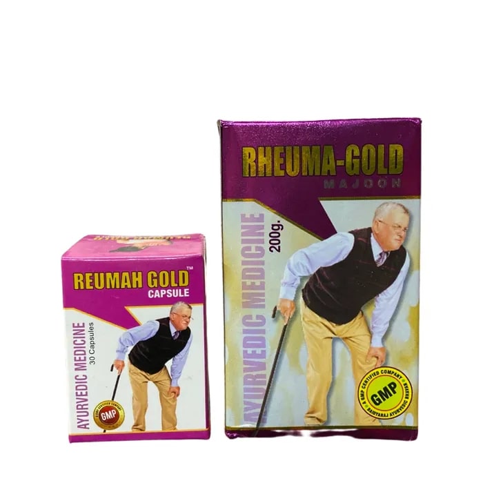 Majoon Rheuma Gold and Capsules Combo