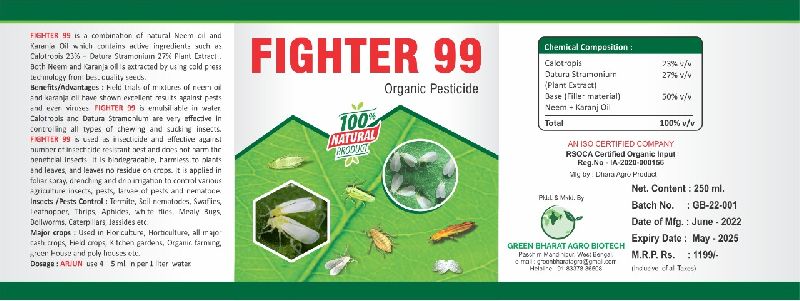 Fighter 99 Orgainc Larvicides, for Agriculture