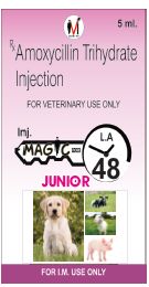 5 ml Magic-48 LA Junior Injection, for Clinical, Hospital, Form : Liquid