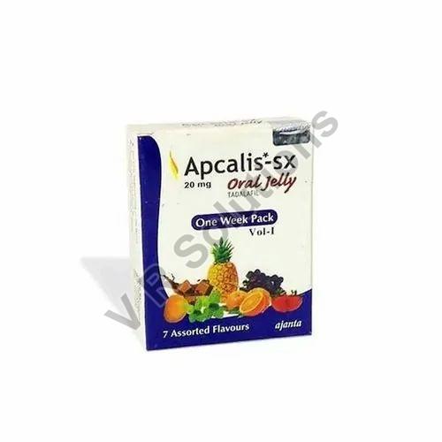 20 Mg Apcalis Sx Oral Jelly, Packaging Type : Pouch