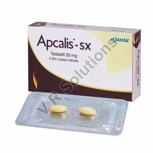 20 Mg Apcalis Sx Tablet, Packaging Type : Box