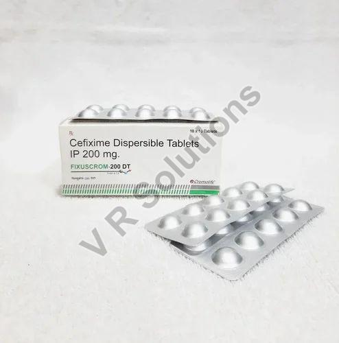 200 Mg Cefixime Tablets, Packaging Size : 10X10 Pack