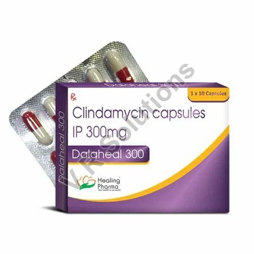 300 Mg Clindamycin Capsules, Packaging Type : Stripes