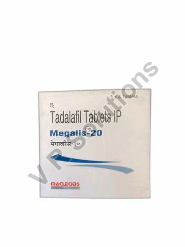 20 Mg Megalis Tablet, Packaging Type : Box