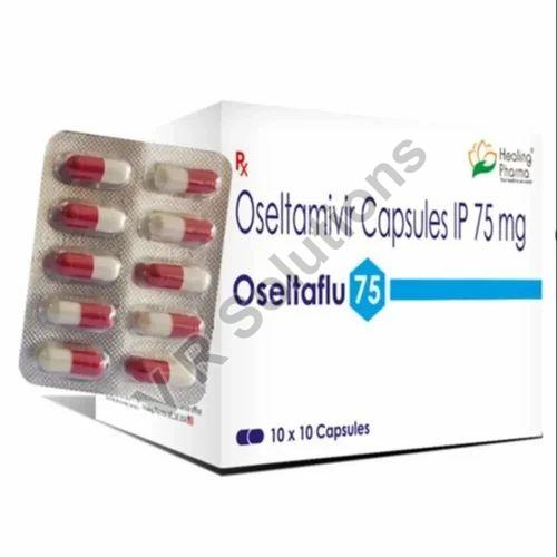 75 Mg Oseltamivir Tablets, Packaging Size : 10 box