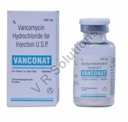 500 Mg Vancomycin Injection, Packaging Type : Bottel