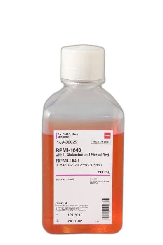 Wako RPMI-1640 with L-Glutamine and Phenol