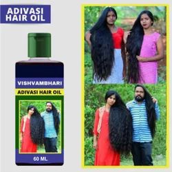 Vishvsambhari Adivasi Hair Oil, for Anti Dandruff, Hare Care, Packaging Type : Plastic Bottle