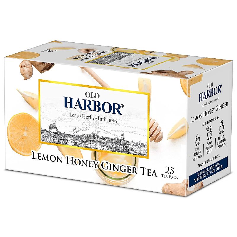 Old Harbor Green Tea ( lemon honey ginger)