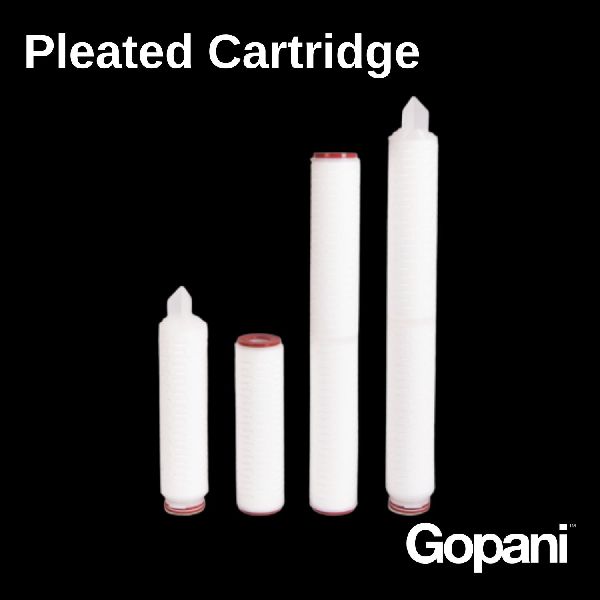 Polypropylene Pleated Filter Cartridges, Length : 10inch, 20inch, 30inch, 40inch, 50inch, 60inch