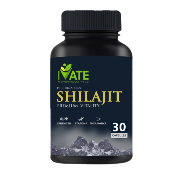 Pure Shilajit Capsule, Gender : Unisex, Packaging Type : Bottle - IVate ...