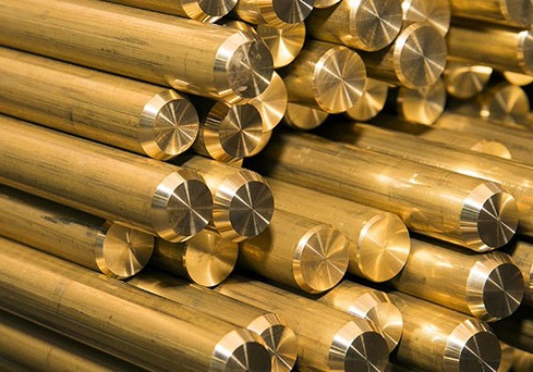 Round Brass Bars, Color : Yellow