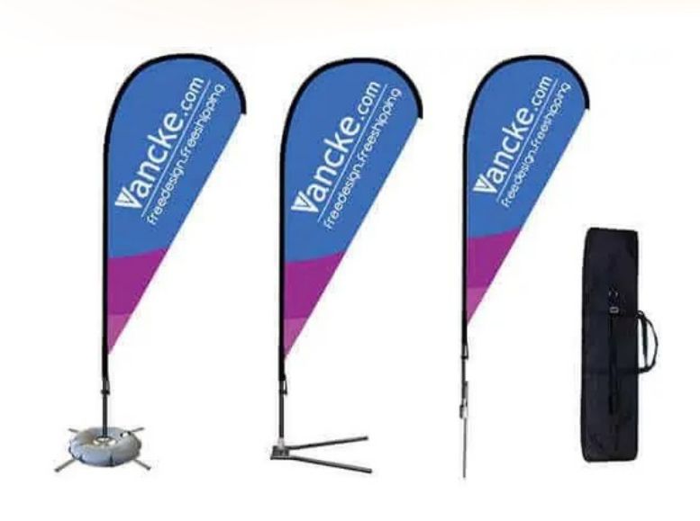 Promotional Flying Banner, for Advertising, Feature : Easy To Carry, Easy To Stand, Good Quality