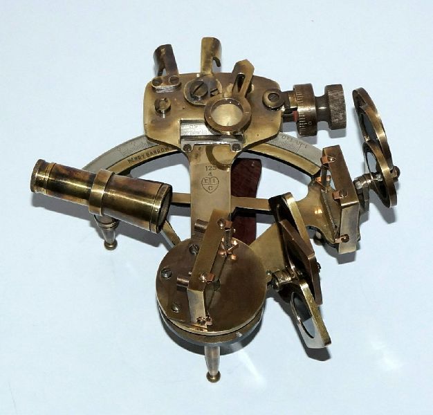 Polished Brass Nautical Sextant For Collectible Industrial Use Style Antique At Best Price