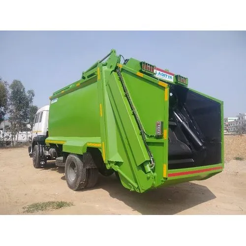 SemiAutomatic Garbage Compactor, Color Green at Rs 9.50 Lakh / Piece