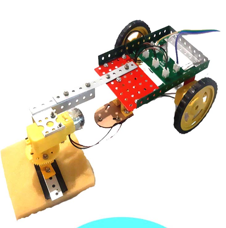 educational robotic floor cleaner bot