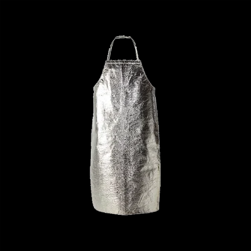 Free Size Leather Industrial Safety Apron, Pattern Plain Acme