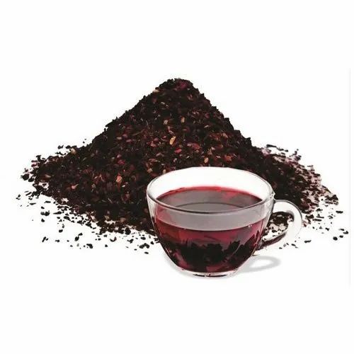 Hibiscus Tea Bag Cut, Color : Black
