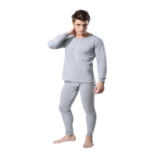 Plain Wool Mens Thermal Wear, Sleeve Style : Full Sleeve
