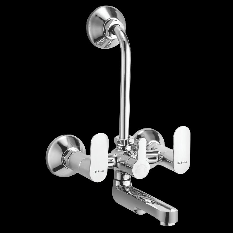 Wall Mixer with Provision for Overhead Showers with L Bend Pipe, Type
