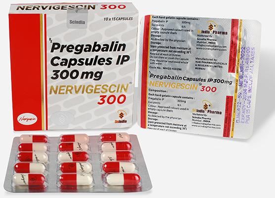 Nervigescin 300mg Capsules at Best Price in Mumbai - ID: 6057092 ...