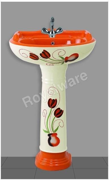 Ceramic Vitrosa Designer Wash Basin, Feature : Printed