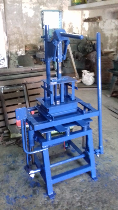 Multicolor Ceramic Manual Brick Press Machine