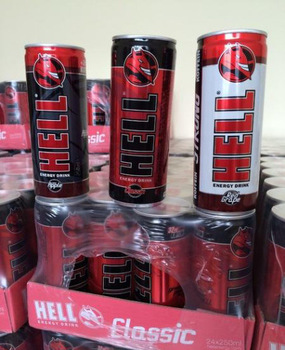 Classic Hell Energy Drink, Packaging Size : Carton